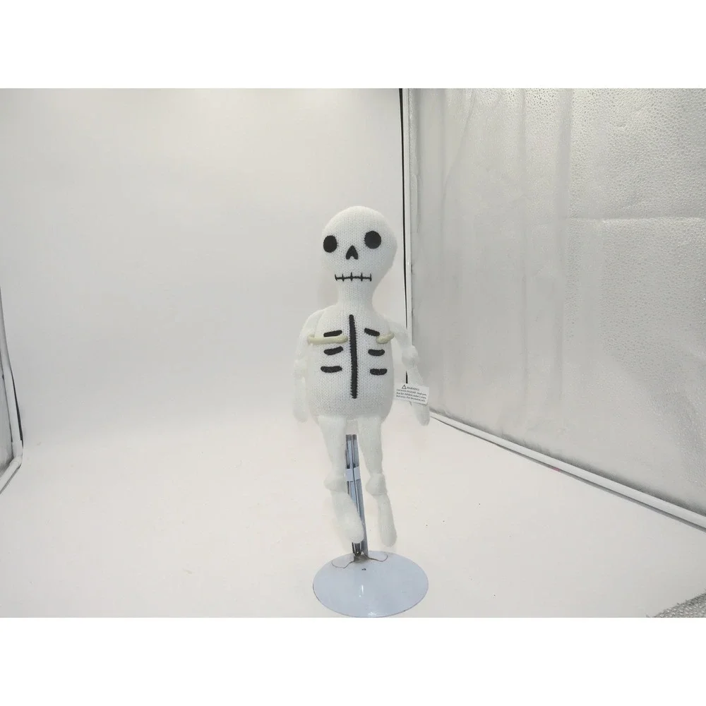 KNIT SKELETON Target HYDE & EEK Halloween Decor Beanie Sitabout 12